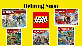 All Lego Ninjago Sets Retiring In 2024 [upl. by Hanzelin144]