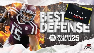 THE BEST DEFENSE TO RUN IN COLLEGE FOOTBALL 25 [upl. by Iredale]