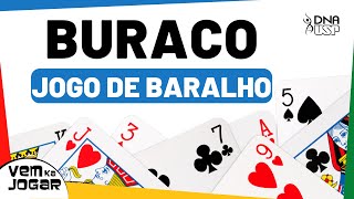 COMO JOGAR BURACO  APRENDA UM DOS JOGOS DE BARALHO MAIS CONHECIDOS NO BRASIL [upl. by Ado592]