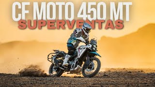 CF MOTO 450 MT Superventas [upl. by Aissej]