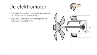 Natuurkunde magnetisme 06 elektromotor [upl. by Gabbi15]