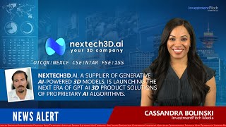 Nextech3Dai is launching the next era of GPT AI 3D product solutions of proprietary AI algorithms [upl. by Hiltan159]