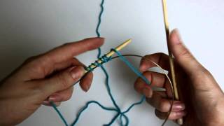 How to Knit Provisional CastOn using Cable of Circular Needle [upl. by Christa]