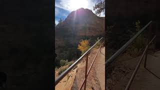 Exploring Zion National Parks Canyon Overlook utahhiking [upl. by Gal915]