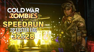 DUO PB Mauer Der Toten Easter Egg SPEEDRUN 3228  Cold War Zombies [upl. by Collie]