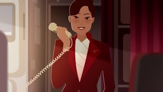 Trip The Virgin Atlantic Safety Film [upl. by Onidranreb]