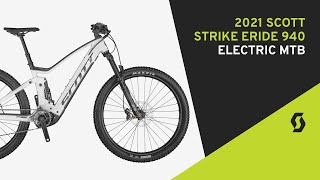 2021 Scott Strike eRIDE 940 Electric Mountain Bike [upl. by Narcho]