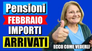 PENSIONI FEBBRAIO 2024 👉 ARRIVATI NUOVI IMPORTI NEL DETTAGLIO INPS❗️ECCO 5 MODI PER VEDERLI 💻 [upl. by Ahseym]