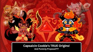 Capsaicin Cookie’s TRUE Origins  PureLily Proposal  Cookie Run Kingdom PARODY cutscenes [upl. by Anirpas]