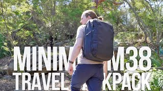 Minimul M38 Travel Backpack Review [upl. by Pyne371]