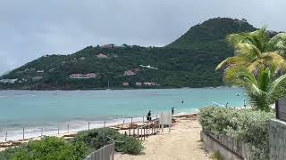 St Barth landing from the sea [upl. by Botti670]