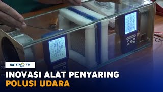 Mahasiswa di Medan Berinovasi Ciptakan Alat Penyaring Polusi Udara [upl. by Ayoras321]