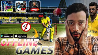 Top5 Best Offline Cricket Games For Android 2024 🔥  Highest Graphics Cricket Games 2024  Cricket [upl. by Navek]