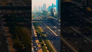 Sheikh Zayed road Dubai city viralvideo businessbay dubaiview trending shorts sheikhzayedroad [upl. by Cinom313]