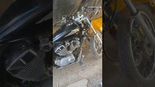 Yamaha virago 250 open pipes [upl. by Graves]