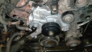 20092018 57L Dodge Ram water pump replacement [upl. by Efron]