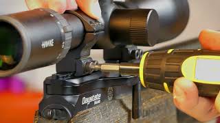 Airgun Scope level how to [upl. by Lukey]