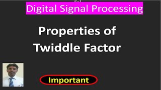 Properties of Twiddle Factor [upl. by Ced377]