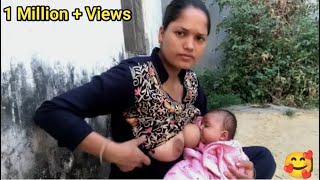 Breastfeeding Video  Breastfeeding vlogs [upl. by Anema]