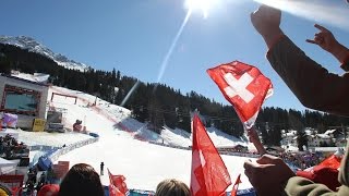 Vierersesselbahn Heimberg im Skigebiet Lenzerheide [upl. by Egief]