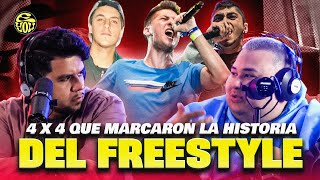 REACCIONAMOS A 4x4 QUE MARCARON LA HISTORIA DEL FREESTYLE  EYOU TV [upl. by Zohar848]