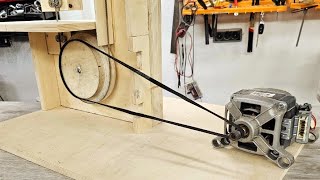 Amazing Powerful Tool From Washing Machine Motor And Plywood [upl. by Yeung]