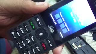 jio phone hard reset  remove phone lock 100 LF2403N [upl. by Ahsurej]