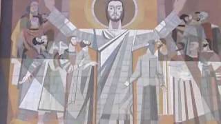 Word of Life Mural  Notre Dames Touchdown Jesus [upl. by Anayaran748]