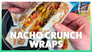 Nacho Crunch Wraps  Koken amp bakken met SterkInDeKeuken [upl. by Aredna]