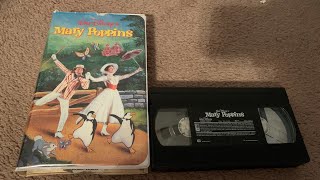 Opening to Mary Poppins 1988 VHS 1993 Reprint [upl. by Rellek]