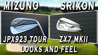 Mizuno JPX923 Tour vs Srixon ZX7 MKII Irons [upl. by Shriver]