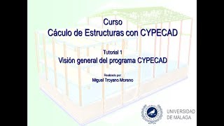 CYPECAD 01Cálculo de Estructuras con CYPECAD Visión general del programa CYPECAD [upl. by Aire]