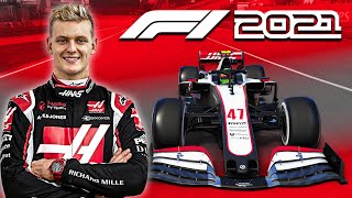 F1 2021 HAAS VF21 MOD GAMEPLAY  Mick Schumacher Onboard [upl. by Bartolome893]