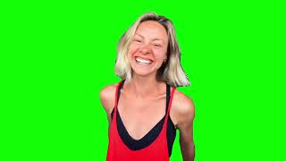 CRAZY LADY MEME GREEN SCREEN [upl. by Kenric162]