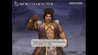 Warriors Orochi 1  Goemon Ishikawa Unlock  Shu Stage 4X  Hard Difficulty [upl. by Botti]