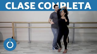 CLASE COMPLETA DE SALSA EN PAREJA  Salsa paso a paso en español [upl. by Eiramanitsirhc]