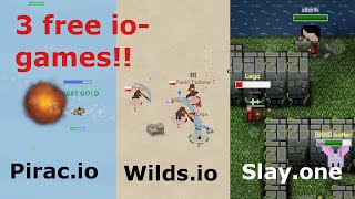 3 free iogames Piracio Wildsio Slayone  Lets Play DeutschGerman [upl. by Trakas]