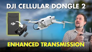 Unlimited Drone Range DJI Cellular Dongle 2 Review Mini 4 Pro amp Air 3 [upl. by Robinia]