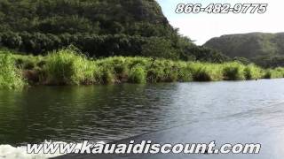 Wailua River and Fern Grotto Boat Cruise [upl. by Ysied]