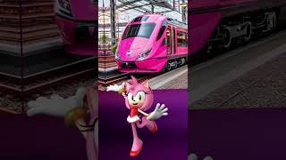 Sonic Tails Amy Shadow Silver Knuckles as TRAIN amp Sings SIMPAPA POLYUBILA 🔥 shorts [upl. by Gracia101]