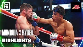 FIGHT HIGHLIGHTS  Jaime Munguia vs John Ryder [upl. by Ody915]