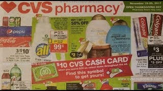 CVS COUPONERS CVS Weekly Ad Preview 1119 1125 [upl. by Marigolde]