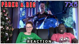 Parks and Recreation 7X5 Gryzzlbox Reaction FULL Reactions on Patreon [upl. by Veedis495]