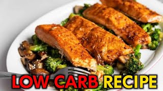 What I Ate to Lose 100 Pounds  Easy Keto  LOW Carb Salmon Recipe [upl. by Nodnarbal562]