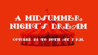 Trailer  A Midsummer Nights Dream 2024 Harker Fall Play [upl. by Kcirdnek550]