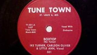 Ike Turner quotBox Topquot 1958 Tune Town 501 [upl. by Barbette]