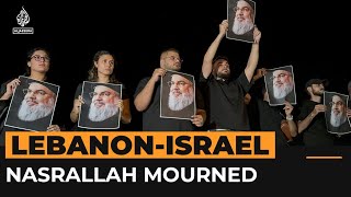 Mourning in Lebanon as Israel keeps bombing after killing Nasrallah  Al Jazeera Newsfeed [upl. by Assiluj]