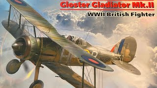 Gloster Gladiator 132 scale ICM plastic scale model Part 1 [upl. by Larisa]