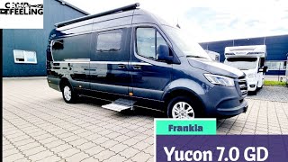 Frankia Yucon 70 GD Mod22Edler Campervan made in Bavaria 🚐V6 Powercamper mit richtig viel Platz 😎 [upl. by Koorb112]