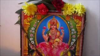 margasira lakshmi pooja in telugu at home  ఓమ్ [upl. by Goulette964]